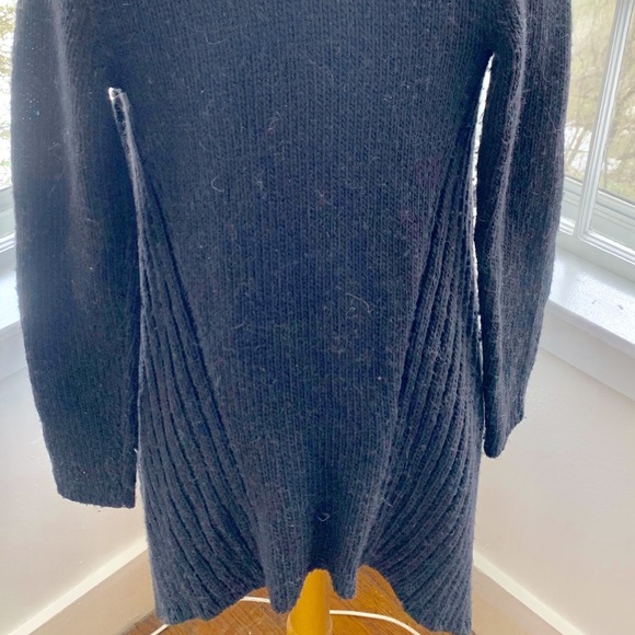 EXPRESS chunky ribbed open waterfall cardigan - Picture 5 of 8